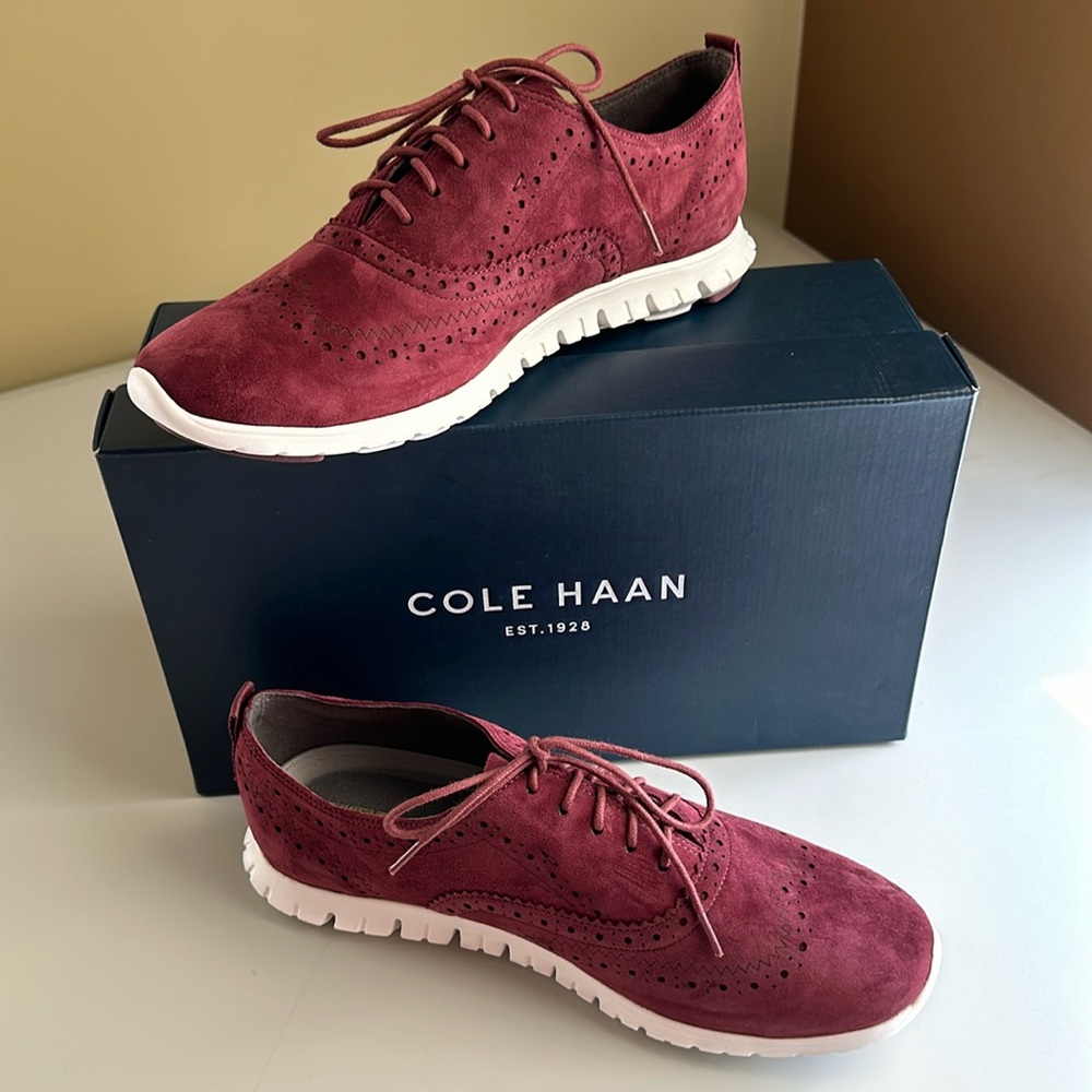 NIB Cole Haan Zero Grand Wingtip Sz 8B